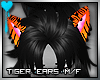 (E)Tiger Ears: Orange