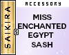 Miss Egypt Sash