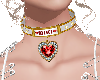 Miki collar Heart