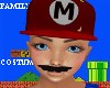 Male Mario Cost Mustache