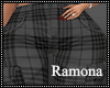 Plaid Black Bottoms