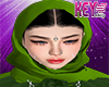 K* Hijab Hair Green