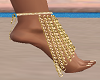 GOld Chains Bare Feet