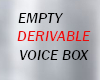 [A]Empty Derivable Voice
