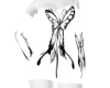 roupa de borboleta