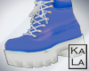 !APlatform Boots Blue