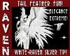 SILVER TIP FEATHERS!