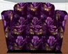 Purple Flower Sofa