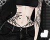 black ripped M.