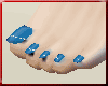 Dainty Feet Blue Diamond