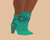 Teal  Boots