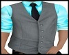 Suit Vest Blue