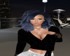 Black N Blue Ombre