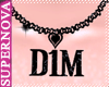 [Nova]D1M Blk Necklace M