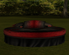 Red-black ottoman UA