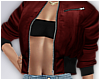 -A- Red Bomber Jacket