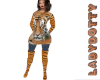 tiger full outfit/boots