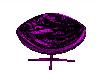 (C)purple papasan chair