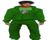 Green Skull Track Suit