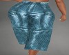 S! Shimmery Capris Teal