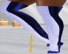 SPORTY BLUE POSH BOOTS