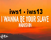 I Wanna be your Slave