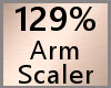 Arm Scaler 129% F A