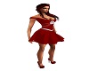 Red vday coctail dress