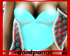 (DP) Bustier Turquoise