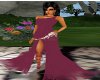 Royal Tyrian Purple Gown