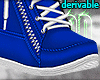 Summer Sneakers Blue