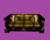 Browm Gold Couch 1