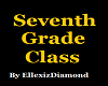 7th Grade Class sign