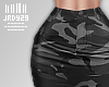 <J> Camouflage Skirt <>