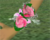 (IKY2) CORSAGE PINK ROSE