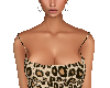 - O Cream Leopard Dress