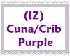 (IZ) Cuna/Crib Purple