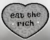 Eat the Richh - white