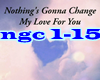 Nothings Gonna Change ..
