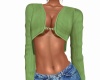 Short Sweater Green