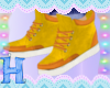 MEW yellowish kid shoes