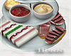 H. Assorted Food Tray