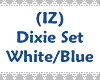 (IZ) Dixie White Blue