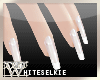 White Lace Gloves & Nail