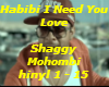 Habibi I Need You Love