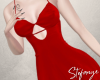 S. Dress Giane Red M