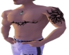 Tribal tattoo muscle top