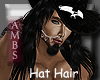 Hat Hair | Black Silk