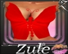 {z} Red butterfly /top