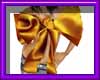 (sm)gold silk bow top